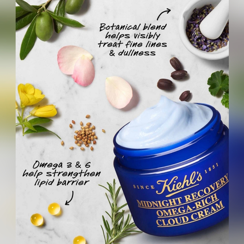 Kiehl's Midnight Recovery Cloud Cream - Picture 2 of 8